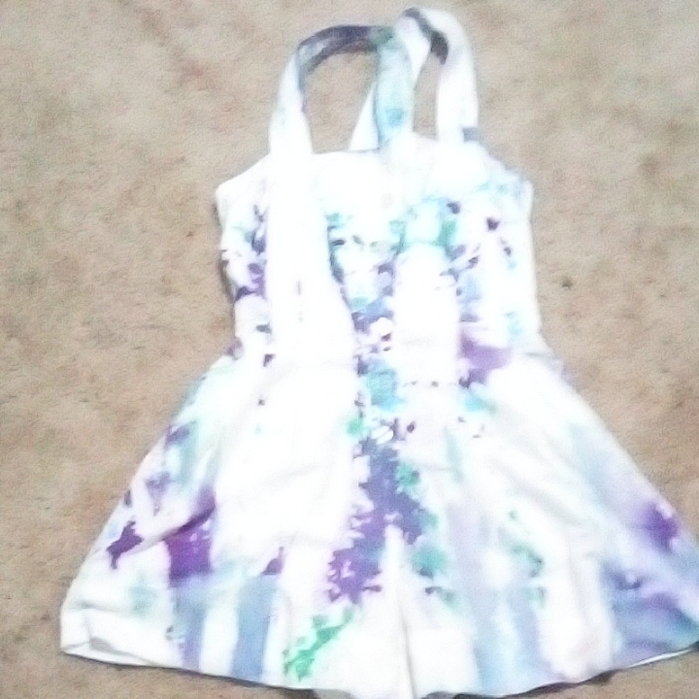 Colorful Tie-Dye Dress